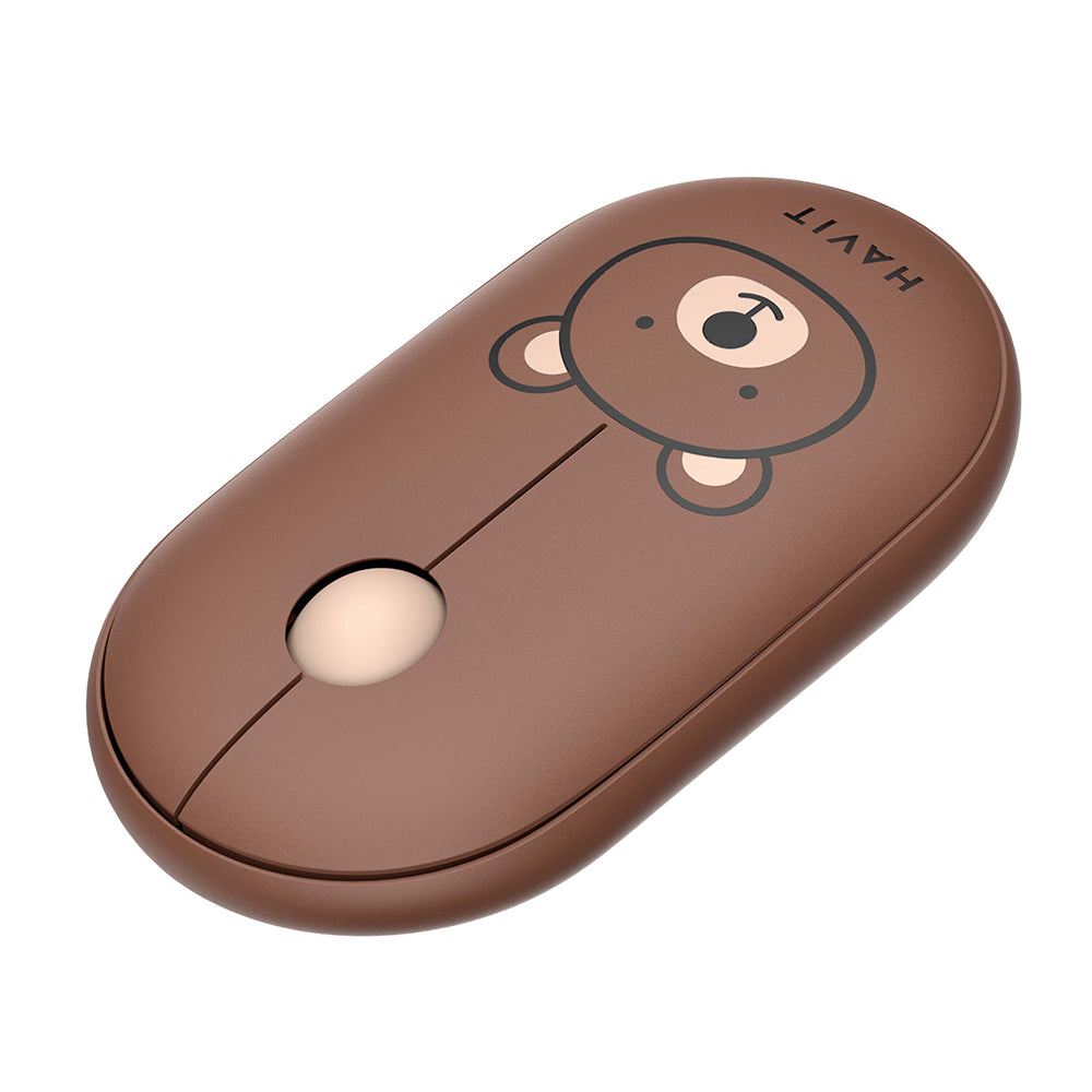 Trådløs Mus HAVIT MS75GT Pro, 1600DPI, Brun