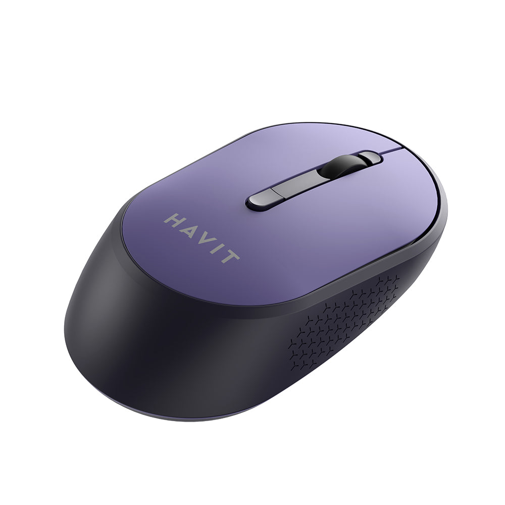 Trådløs mus HAVIT MS78GT, 1200DPI - 3200DPI, Lilla