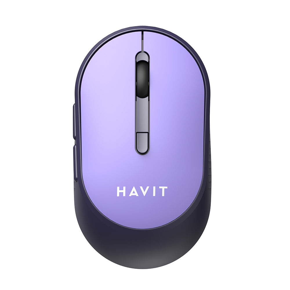 Trådløs mus HAVIT MS78GT, 1200DPI - 3200DPI, Lilla