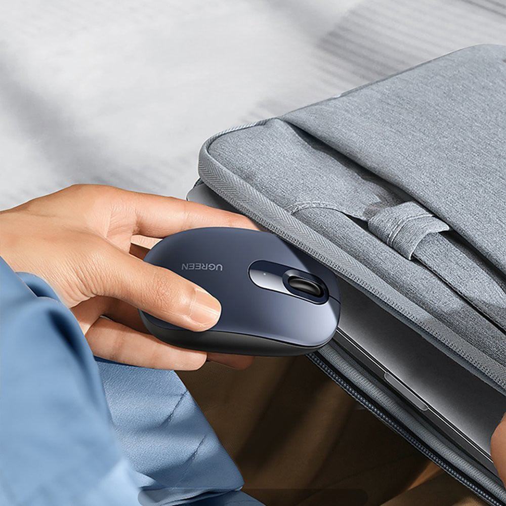 Trådløs Mus UGREEN MU105, 2400DPI, Marineblå