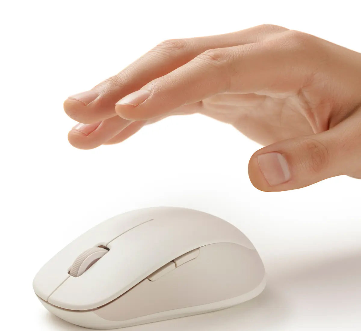 Trådløs mus Xiaomi Dual-mode 2, 1200DPI, BT / Wi-Fi, Hvit BHR8849GL