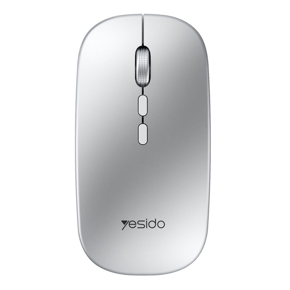 Trådløs mus Yesido KB15, 800DPI - 1600DPI, Sølv