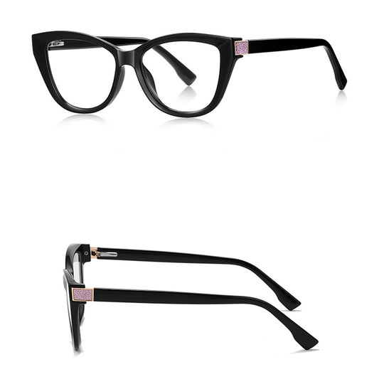 Damebriller for dataskjerm Techsuit 2276, Anti-Blått Lys, Svarte