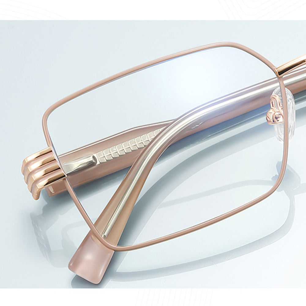Damebriller for dataskjerm Techsuit 3160, Anti-Blått Lys, Rosa Gull