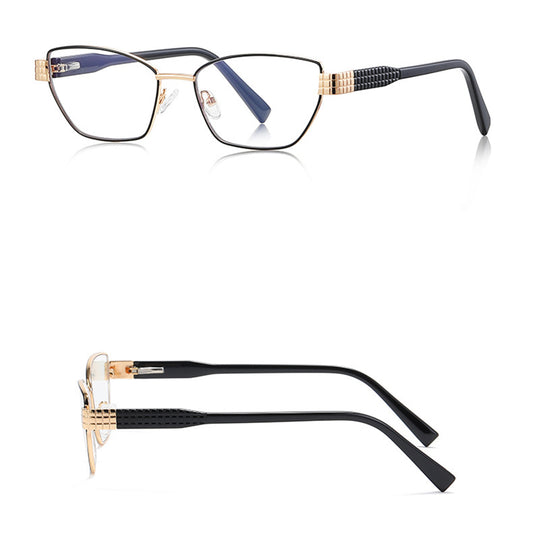 Damebriller for dataskjerm Techsuit 3162, Anti-Blått Lys, Svarte