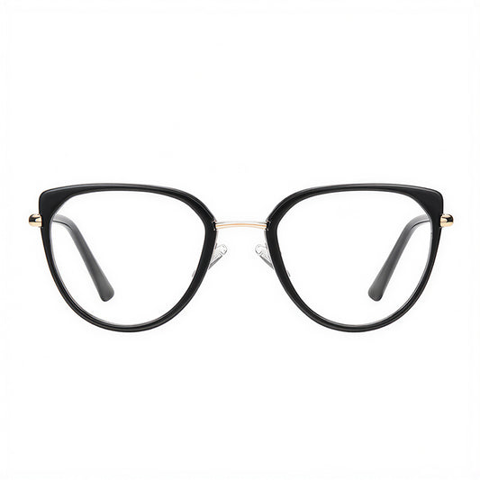 Damebriller for dataskjerm Techsuit 82290, Anti-Blått Lys, Svart Gull