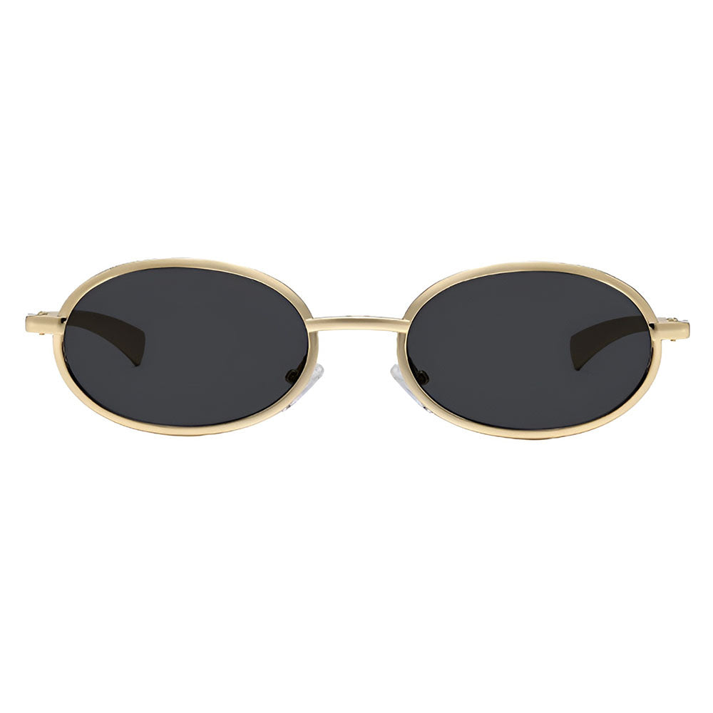 Dame solbriller Techsuit 3220, gull og svart
