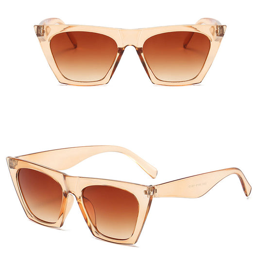 Dame solbriller Techsuit 5154, brun beige
