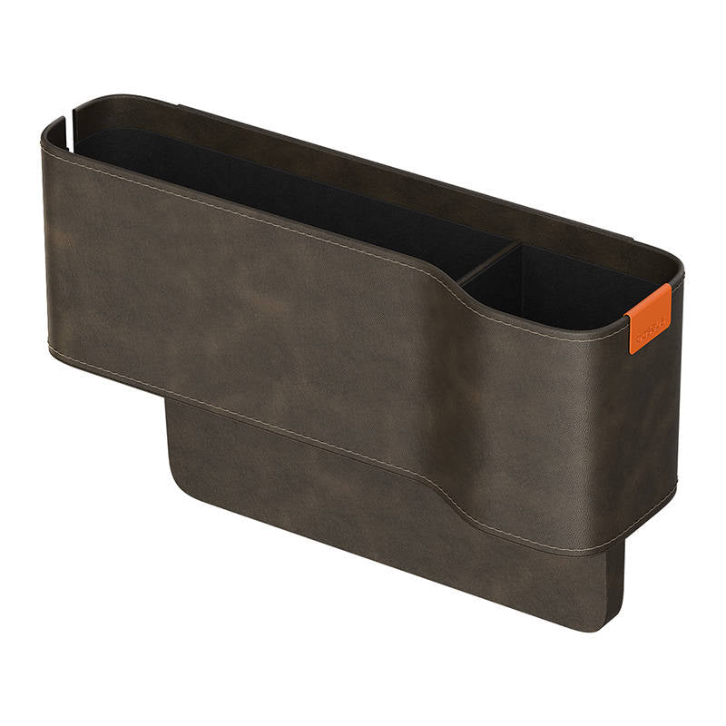 Baseus OrganizeFun bilorganisator for plassen mellom konsollen og setet, Brun C20256502001-00