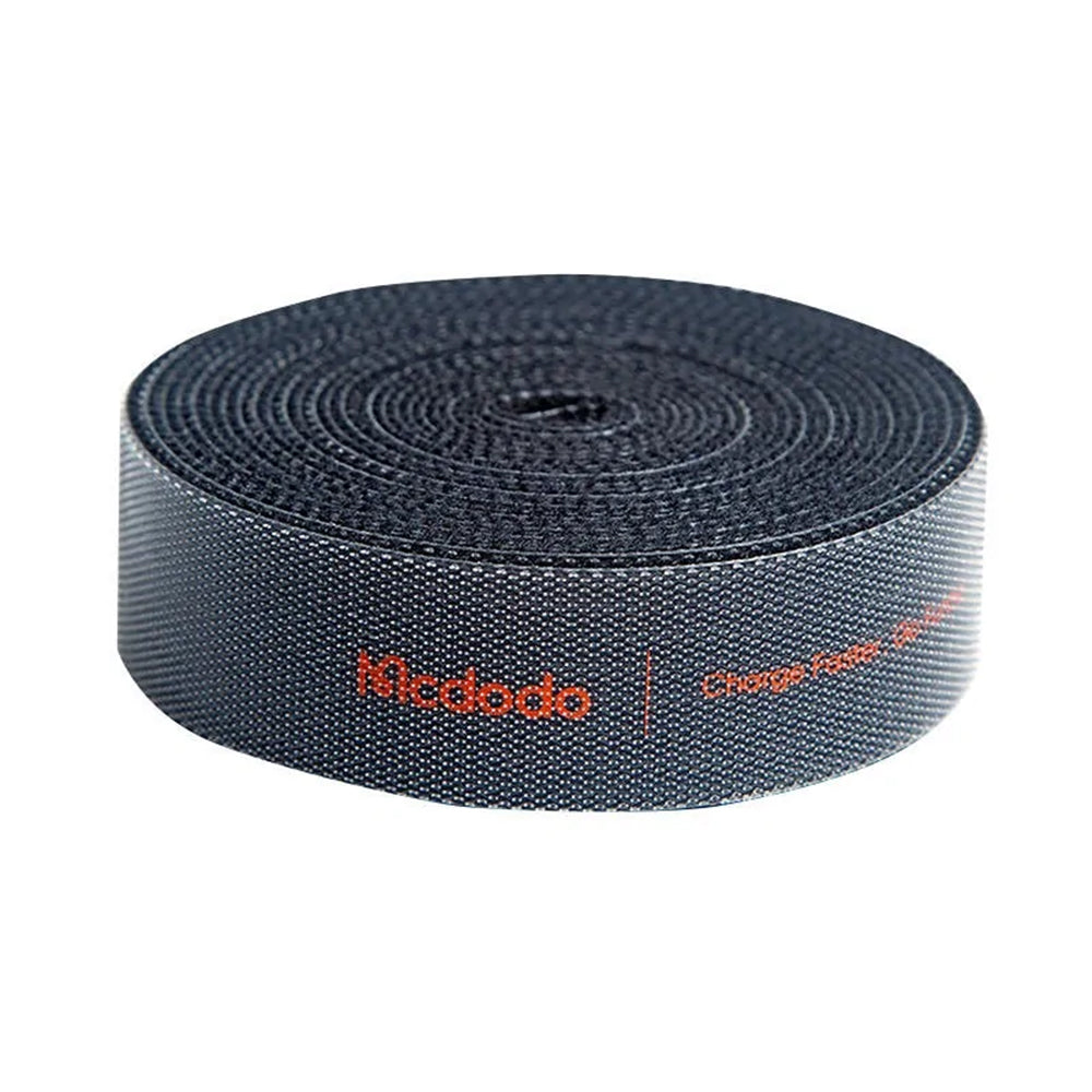 Kabelorganisator McDodo VS-0961 Belt, Velcro, 3m, Svart