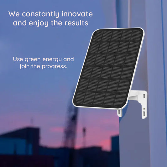 Solcellepanel Imou, 7W, USB-C, Hvit