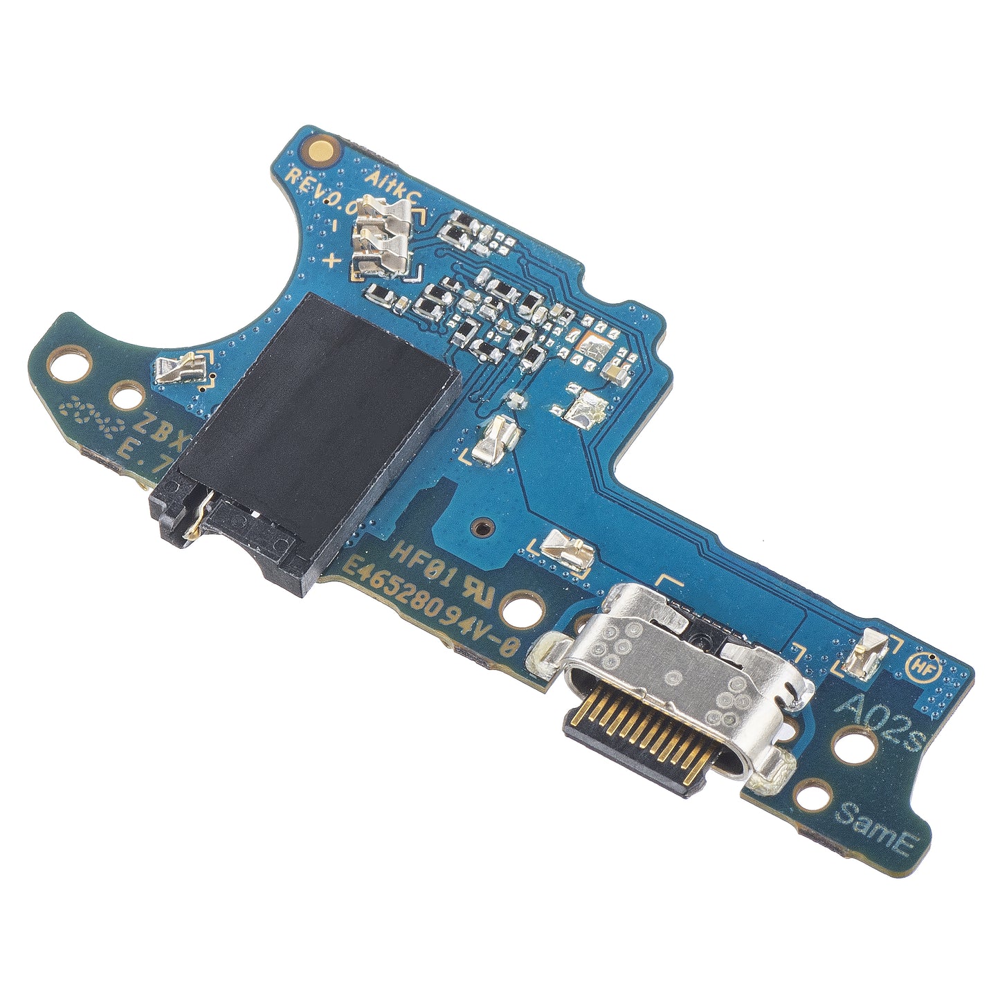 Kort med ladeport - lyd - mikrofon Samsung Galaxy A03s A037 / A02s A025F