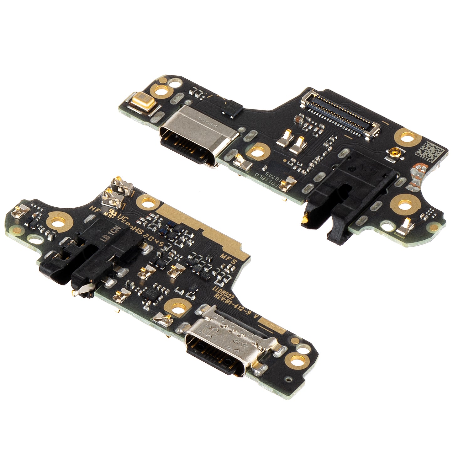 Ladekontakt - Audio - Mikrofonkort Xiaomi Redmi Note 9S / Note 9 Pro, Service Pack 560001J6A100