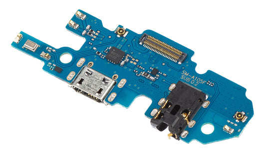 Samsung Galaxy Galaxy A10 A105, SUB 0.2 lade-, lyd- og mikrofonkontaktkort