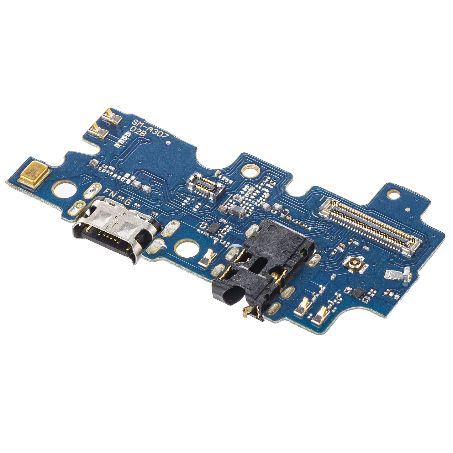 Ladeplaten med lade-, lyd- og mikrofonkontakt Samsung Galaxy A30s A307