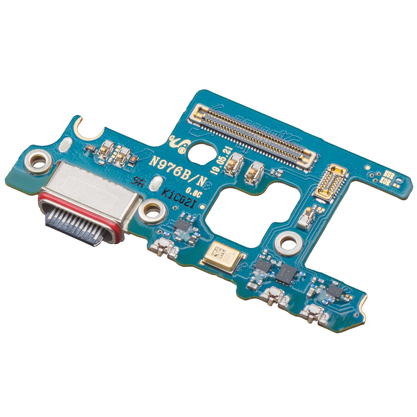 Ladekontakt Kort - Mikrofon Samsung Galaxy Note 10+ N975, Service Pack GH96-12741A