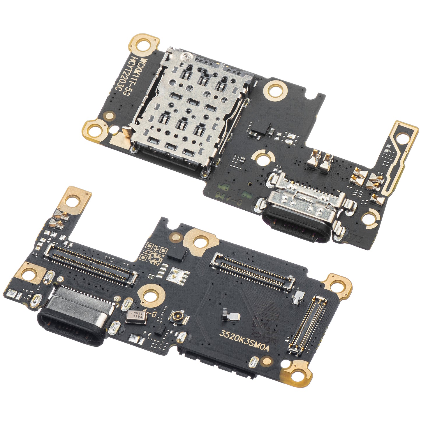 Xiaomi 11T Pro Mikrofon - Ladekontaktplate