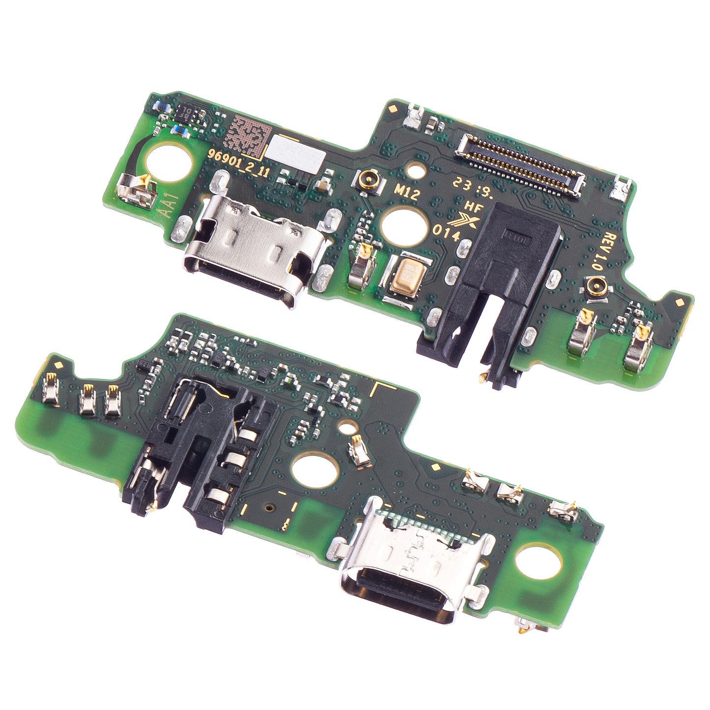 Ladekontakt - Lyd - Mikrofonkort for Samsung Galaxy A14 5G A146, Europeisk versjon, Service Pack GH81-23265A