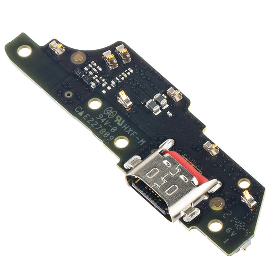 Motorola Moto Moto Moto E40 / E30 Mikrofon- og ladekontaktplate, Servicepakke 5P68C19714