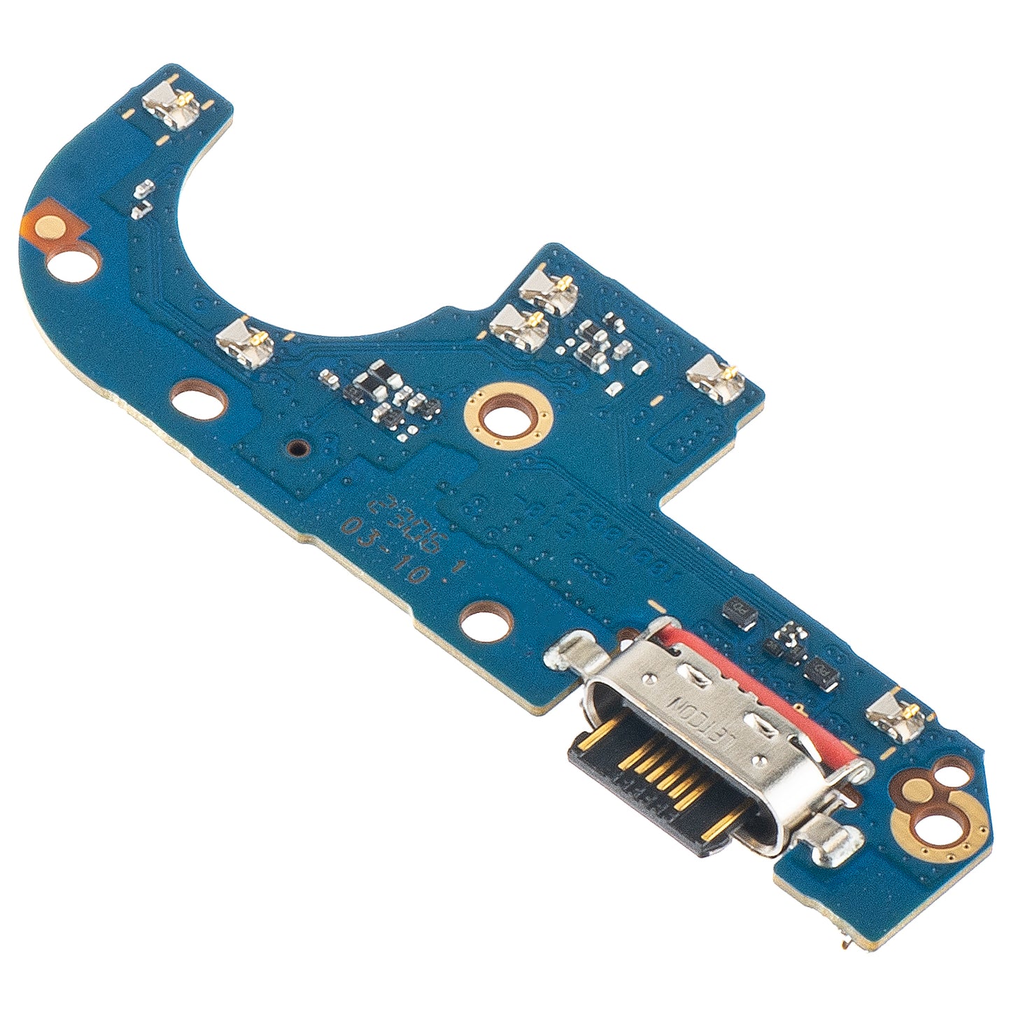 Motorola Moto G42 Mikrofon- og ladekontaktplate, Servicepakke 5P68C21058