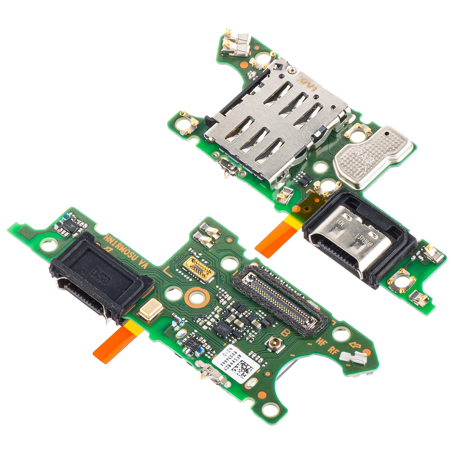 Ladekontaktkort - Mikrofon - SIM-kortlesermodul Honor Magic5 Lite, Service Pack 0235AELQ