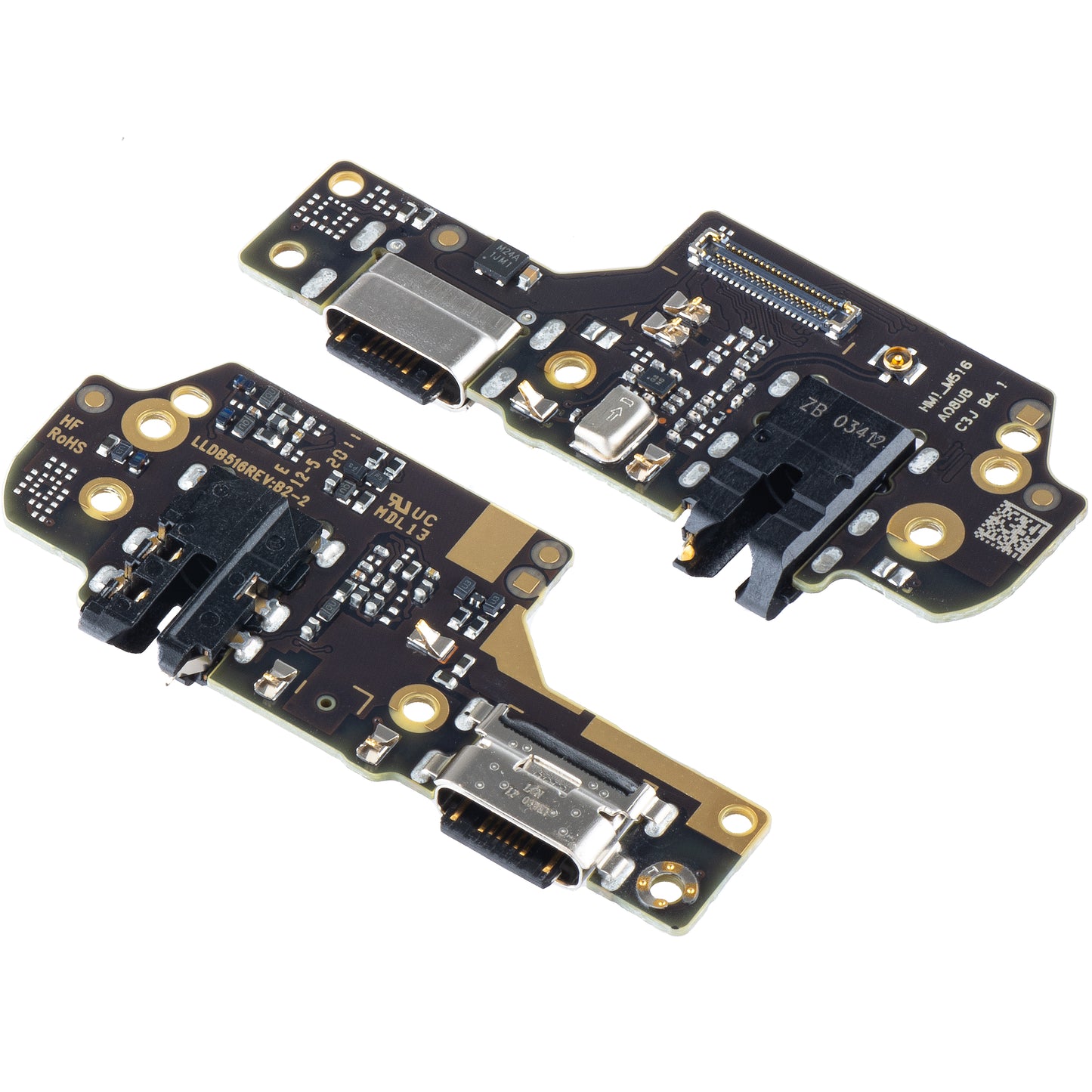 Ladekontakt - Audio - Mikrofonkort Xiaomi Redmi Note 8, Service Pack 56000B0C3J00