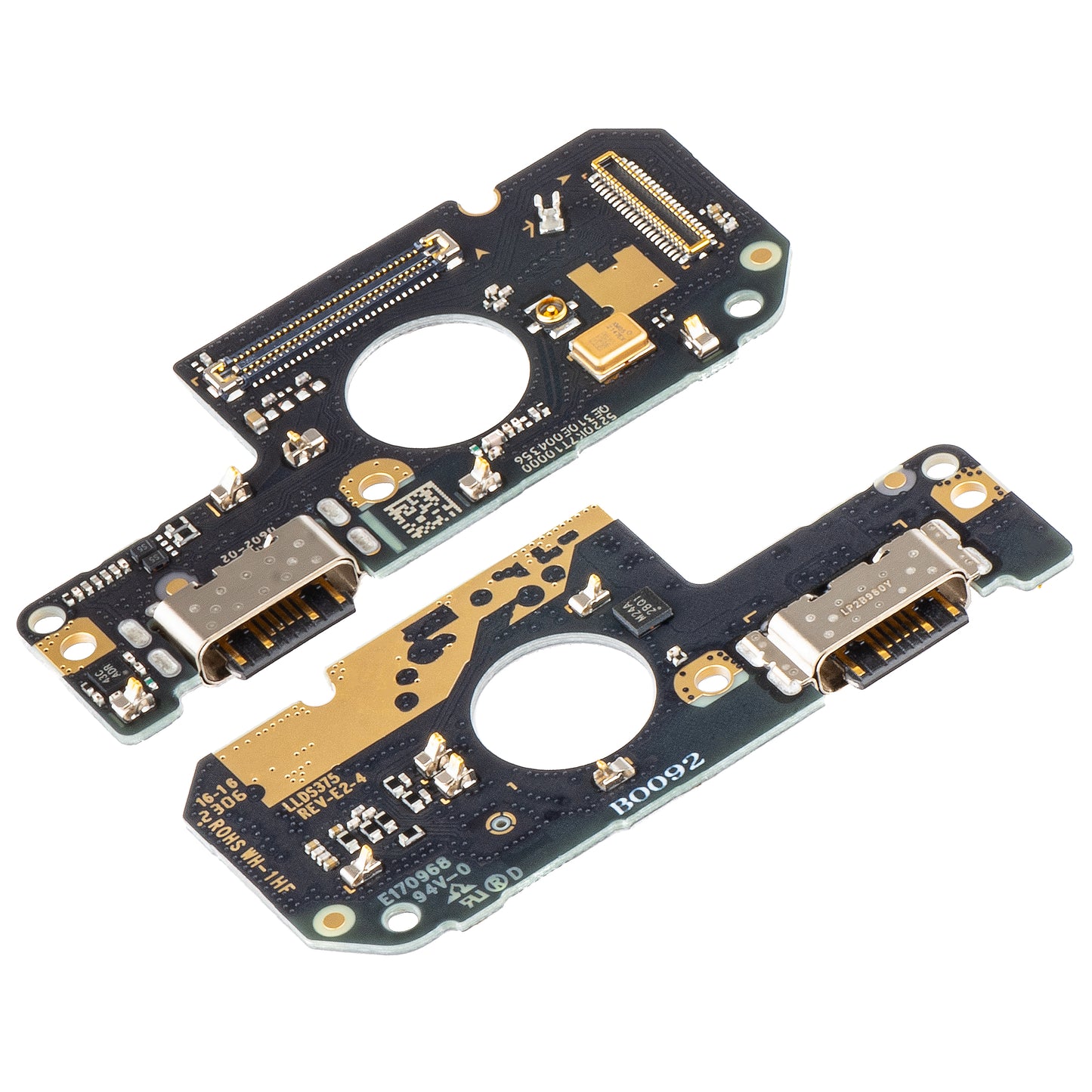 Ladekontaktkort - Mikrofon Xiaomi Redmi Note 11S / Note 11, Service Pack 5600020K7T00
