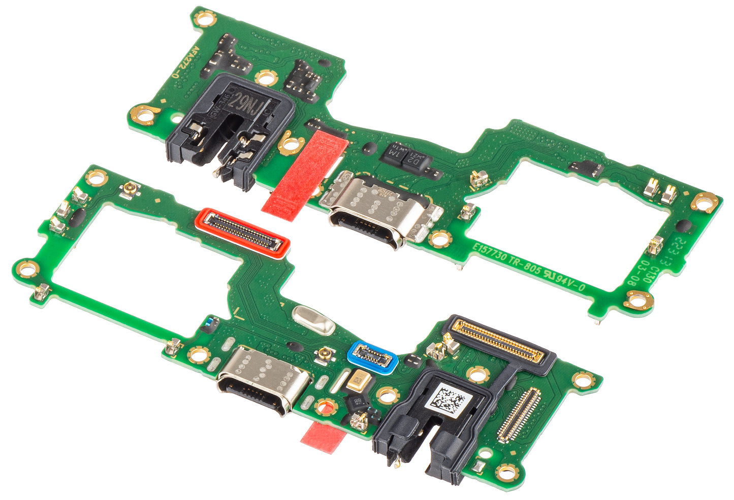 Ladekontakt - Lyd - Mikrofonkort Oppo F19 Pro+ 5G / Reno5 Z / A94 5G, Service Pack 4969616