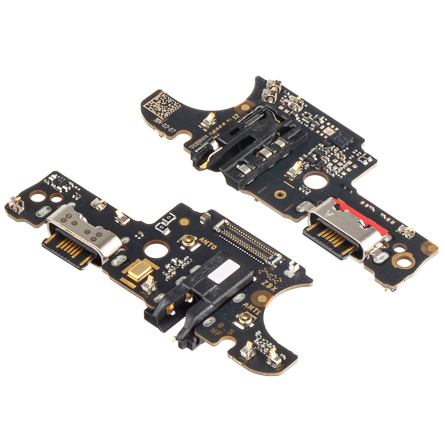Ladekontakt - Lyd - Mikrofonkort for Motorola Moto G54 Power Edition / G54, Service Pack 5P68C23312