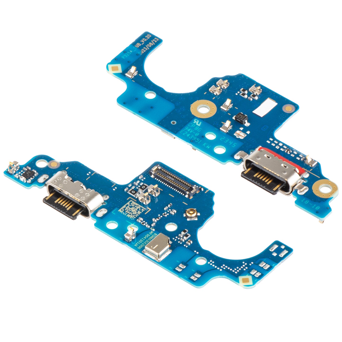 Ladekontakt Kort - Mikrofon Motorola Moto G24 Power / G24, Service Pack 5P68C23807