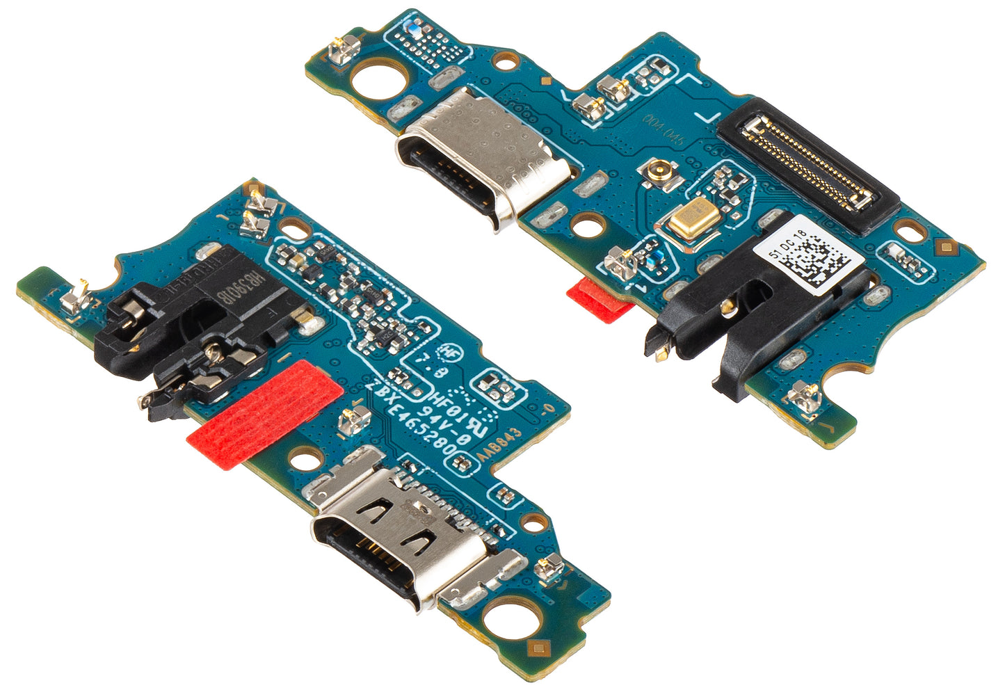 Lade-, lyd- og mikrofonkontaktplate Realme C65, servicepakke 621024000088