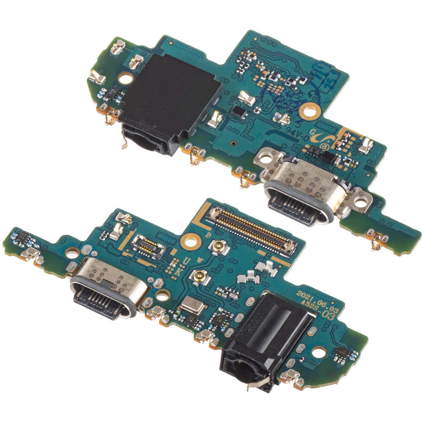 Ladekontaktkort - Lyd - Mikrofon Samsung Galaxy A52s 5G A528, Versjon K2