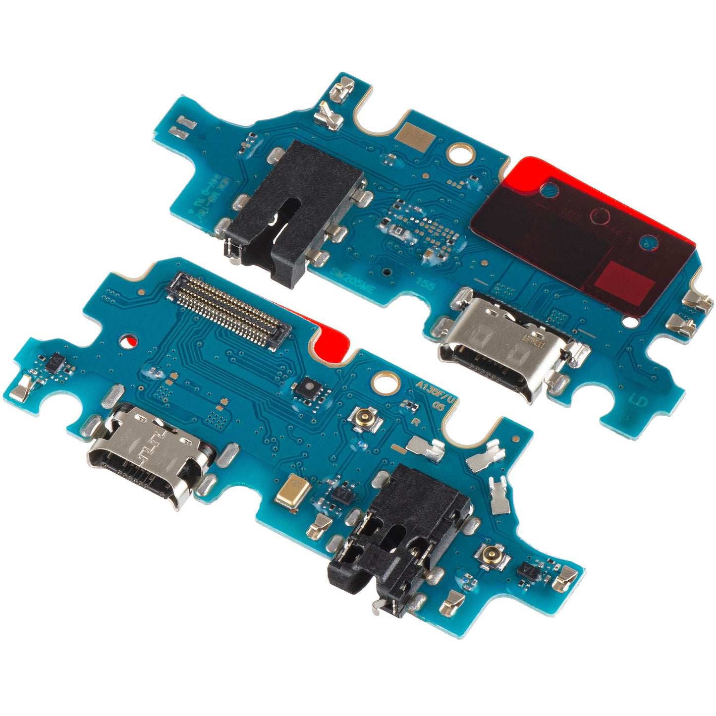 Lade-, lyd- og mikrofonkontaktkort Samsung Galaxy A13 A135