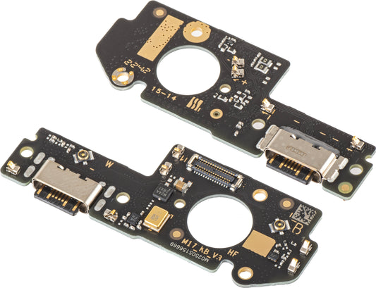 Ladekontakt Kort - Mikrofon Xiaomi Poco X5, Service Pack 560002M17P00