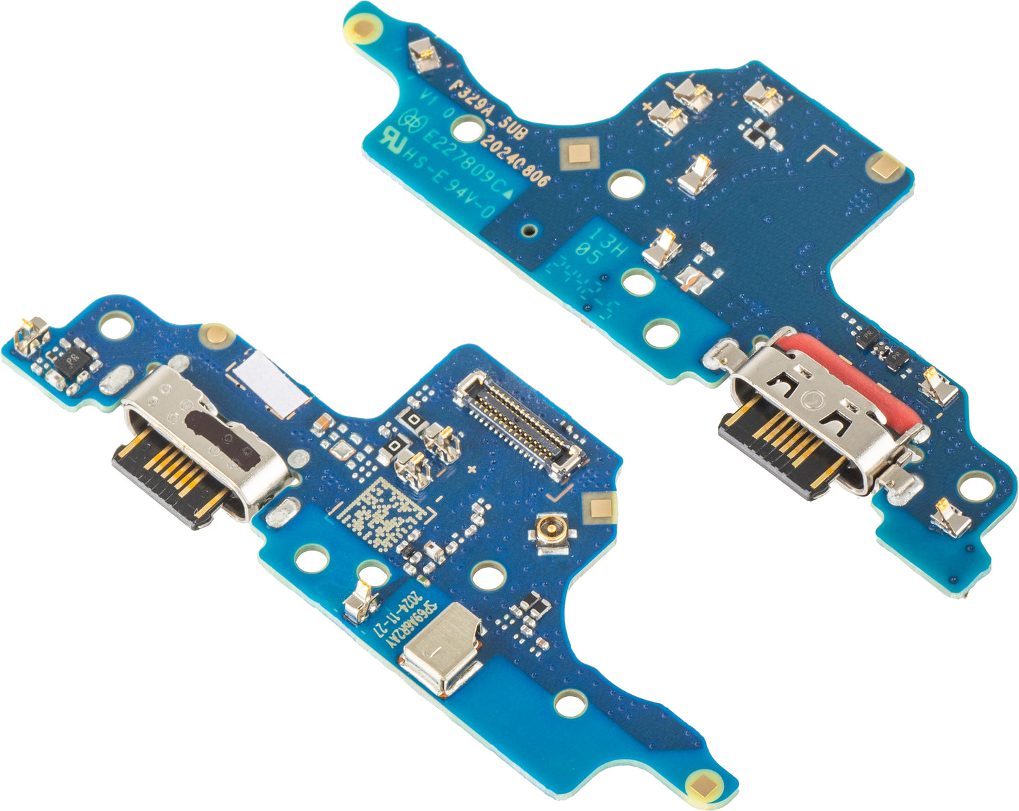 Lade- og mikrofonkontaktkort Motorola Moto G15, Service Pack 5P68C29271