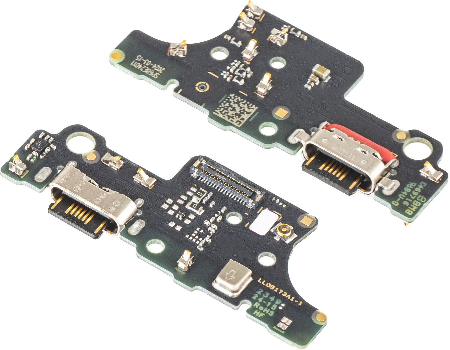 Ladekontakt Kort - Mikrofon Motorola Moto G04s / G04, Service Pack 5P68C24255