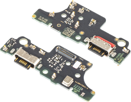 Ladekontakt Kort - Mikrofon Motorola Moto G04s, Servicepakke 5P68C24255