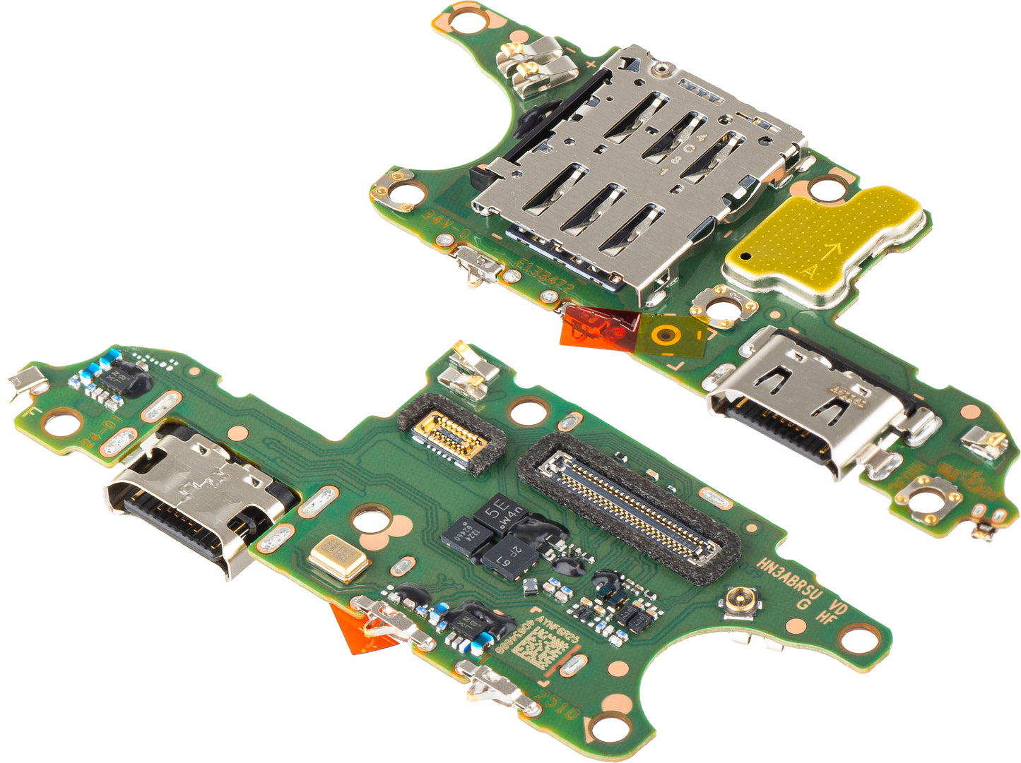Ladekontakt Kort - Mikrofon - SIM-kortlesermodul Honor 400 Lite, Service Pack 0235ANSF