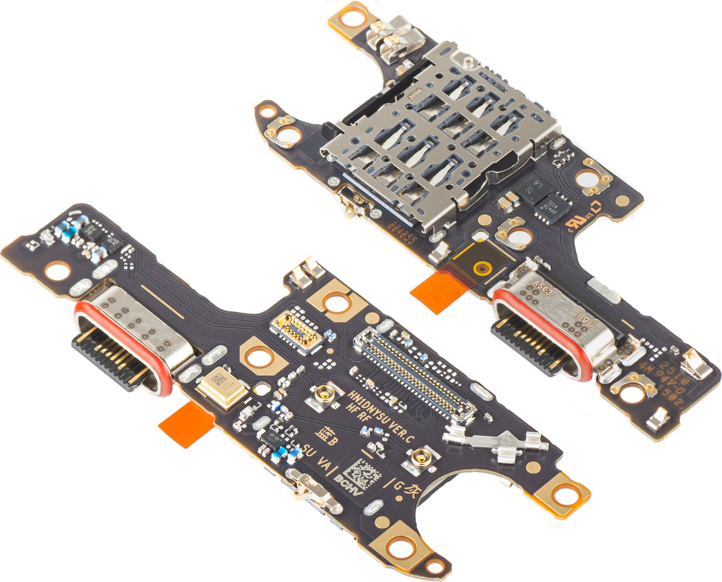 Ladekontakt Kort - Mikrofon - SIM-kortleser Modul Honor 400, Service Pack 0235APPK