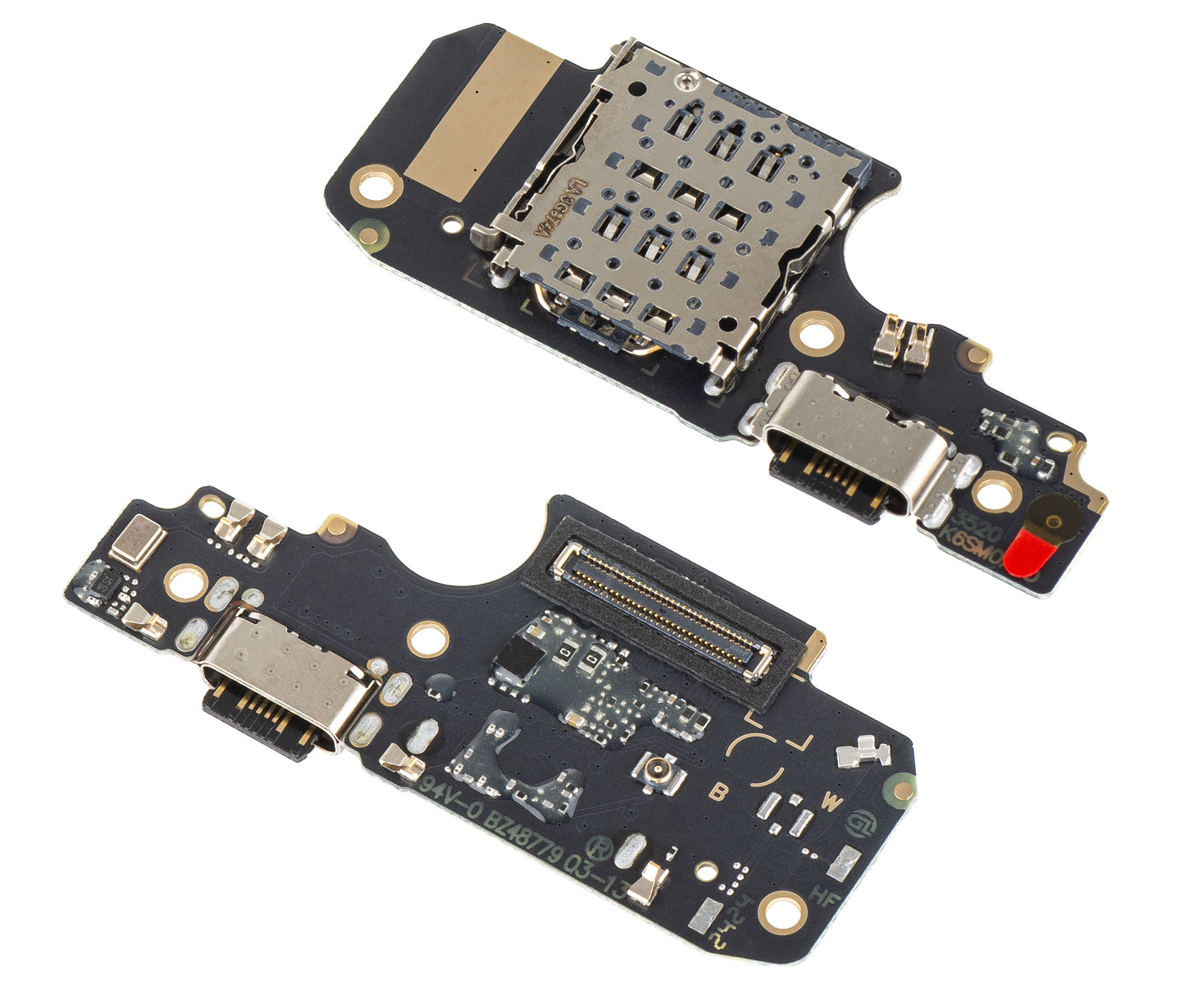 Ladeportkort - Mikrofon - SIM-kortlesermodul Xiaomi Redmi Note 12 Pro 4G