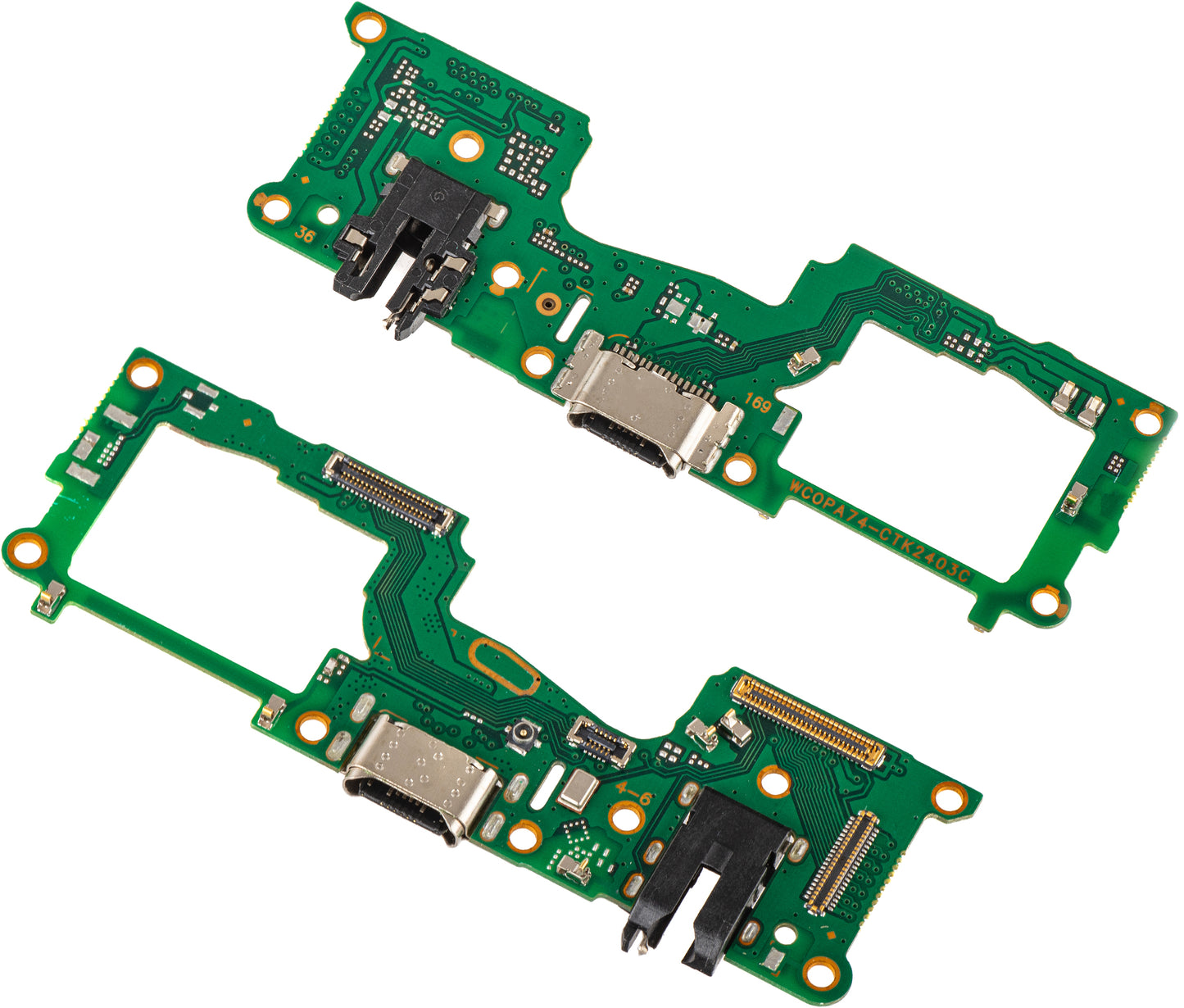 Ladekontaktkort - Mikrofon Oppo Reno8, Swap