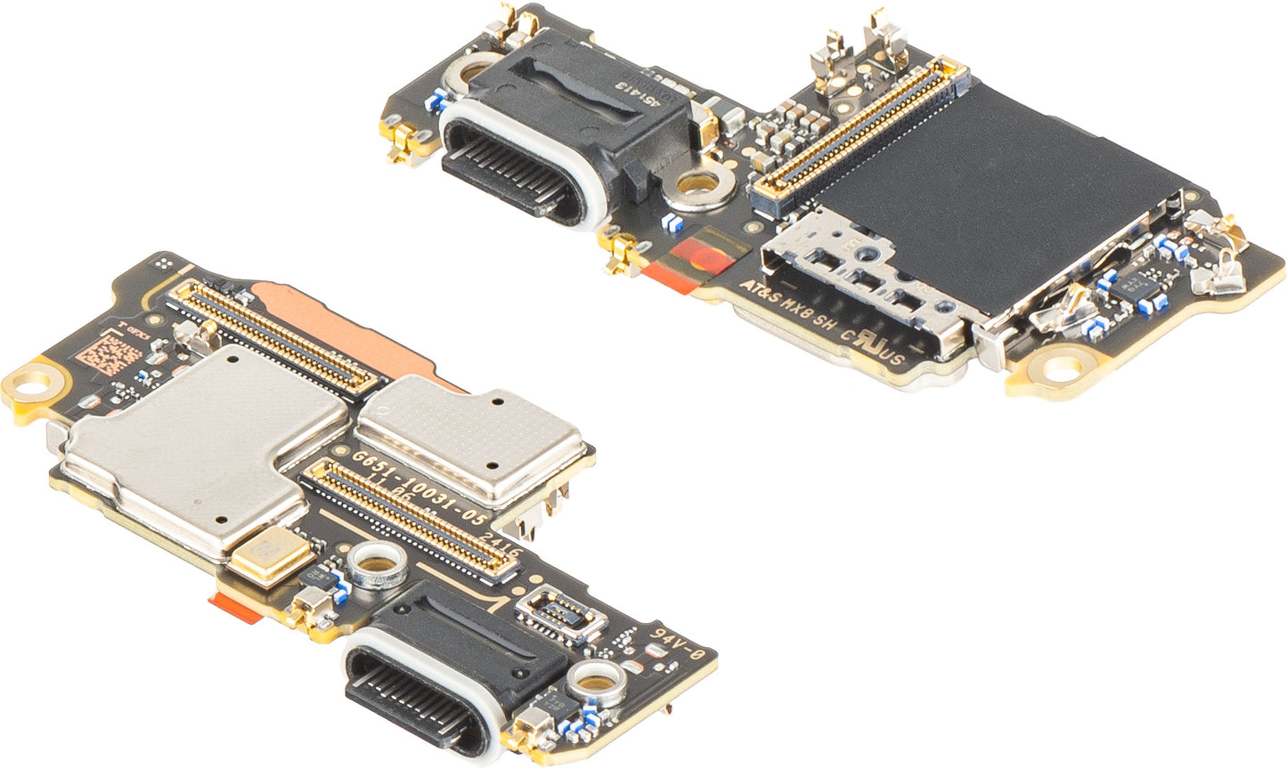 Ladekontakt Kort - Mikrofon - SIM-kortleser Modul Google Pixel 9, Service Pack G949-00968-00
