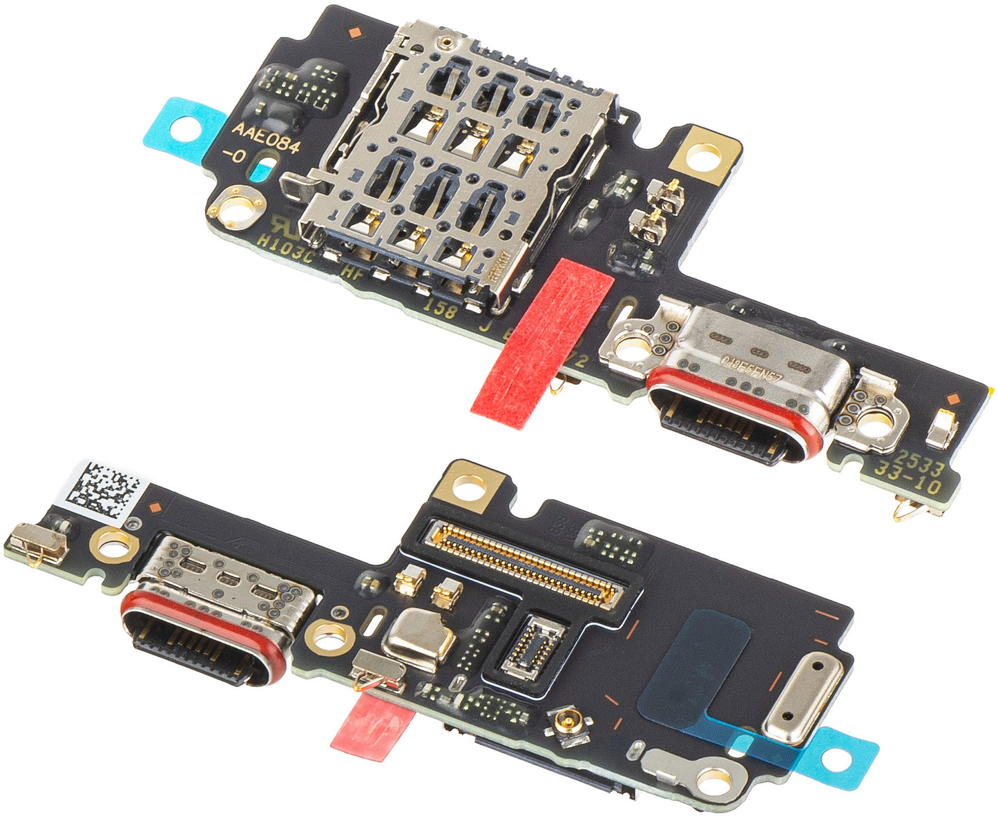 Ladekontakt Kort - Mikrofon - SIM-kortleser Modul Realme GT 8 Pro, Service Pack 621022001052