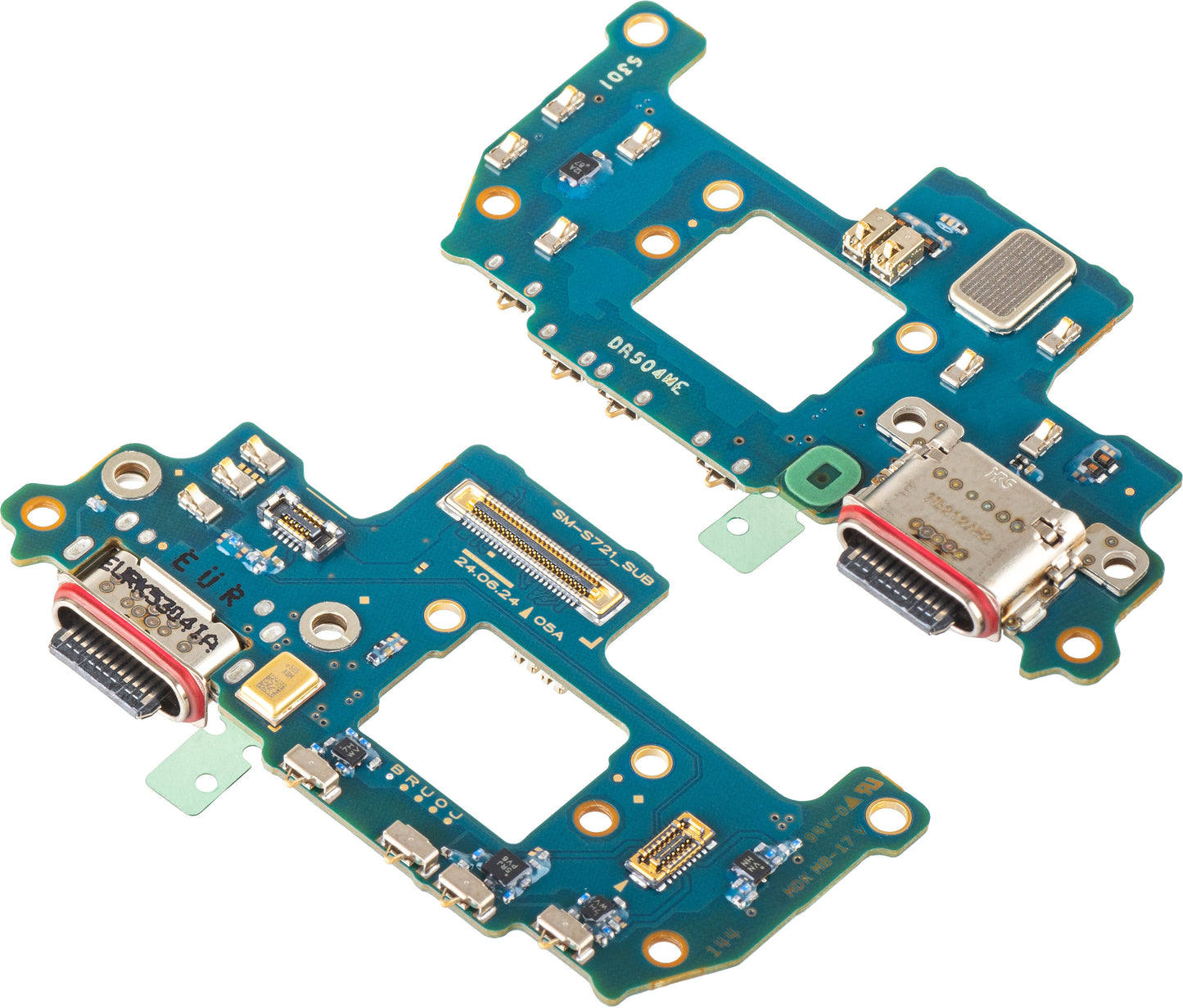 Ladekontakt Kort - Mikrofon Samsung Galaxy S24 FE S721, Swap GH96-17724A