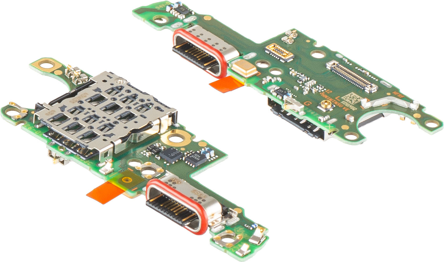 Ladekontakt Kort - Mikrofon - SIM-kortlesermodul Honor Magic8 Lite, Servicepakke 0235ARVX