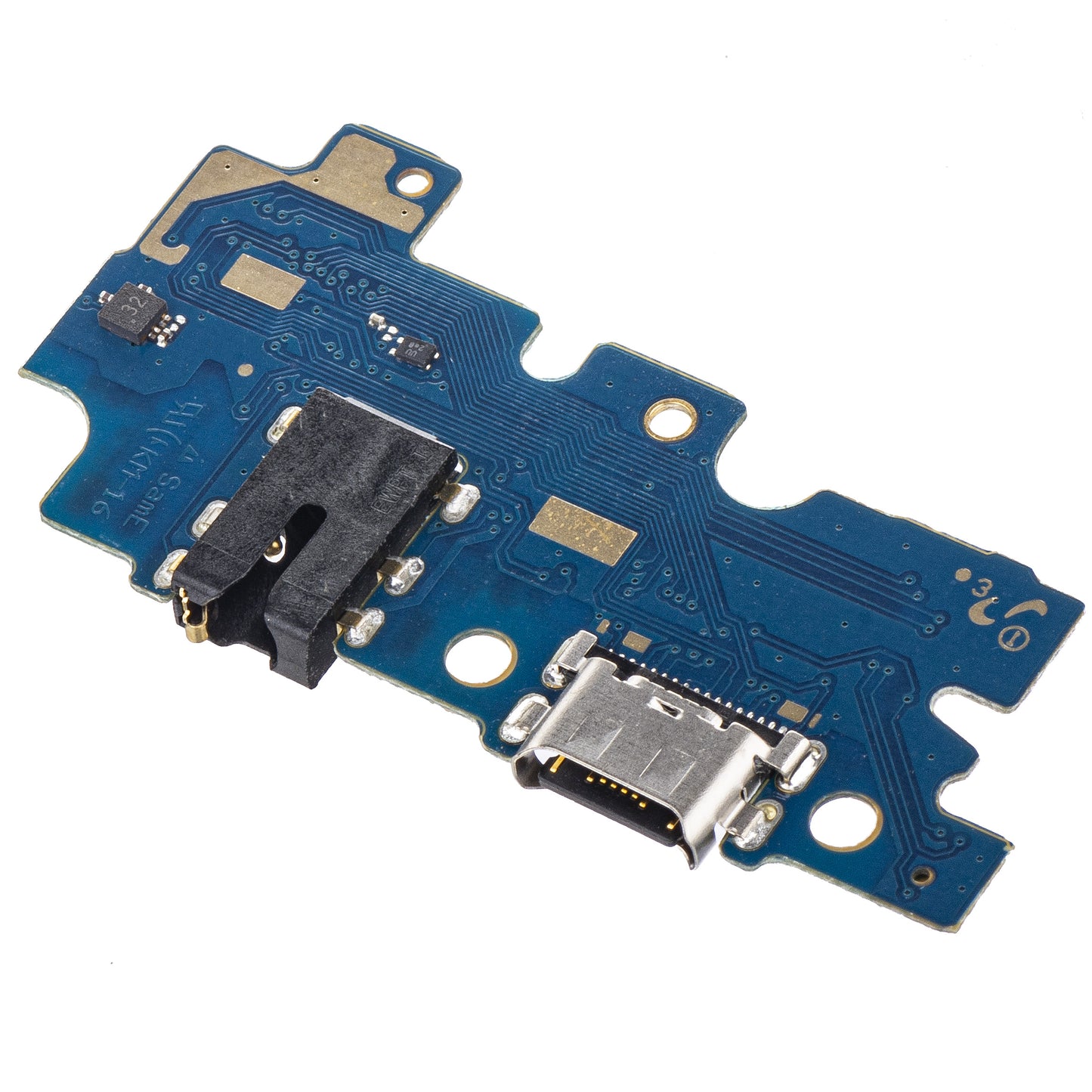 Ladeplaten med lade-, lyd- og mikrofonkontakt Samsung Galaxy A30s A307