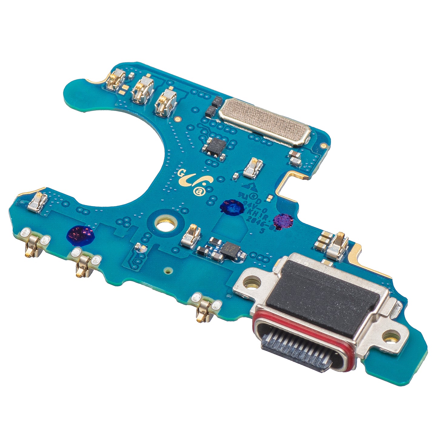 Placa med Ladekontakt - Mikrofon Samsung Galaxy Note 10 5G N971 / Note10 N970, Service Pack GH96-12781A
