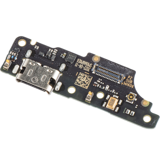 Ladekontaktplate - Mikrofon Motorola Moto E32, Servicepakke 5P68C20691