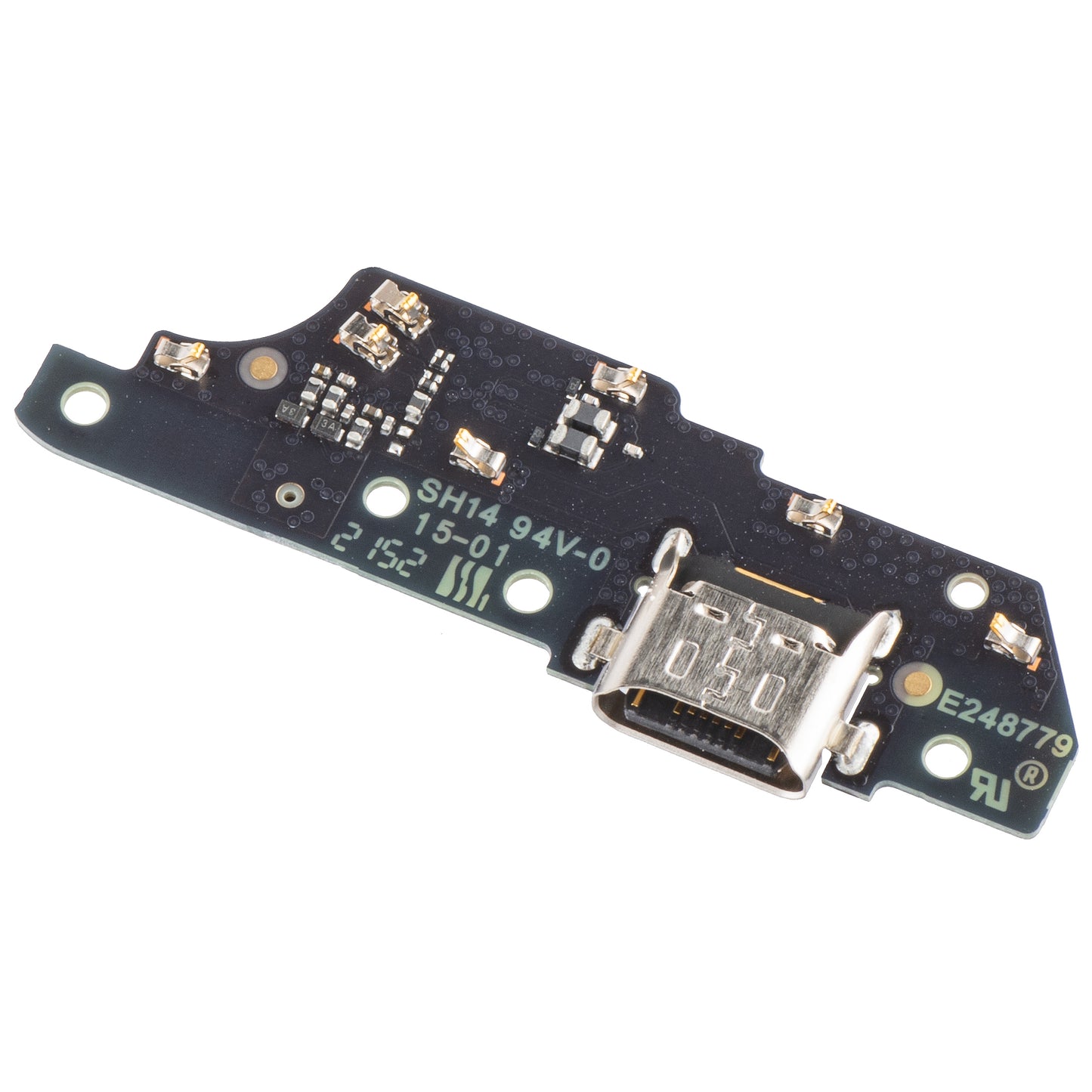 Ladekontaktkort - Mikrofon Motorola Moto E20, Service Pack 5P68C19462