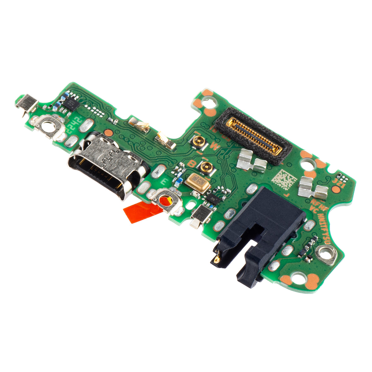 Honor X8 4G Lade-, lyd- og mikrofonkontaktplate, servicepakke 0235ABUJ
